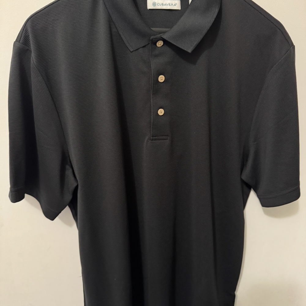 Claiborne Men's Black Polo Shirt